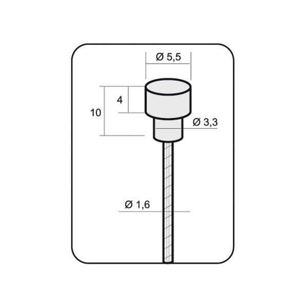 [463510100] Cable de freno Road Campagnolo