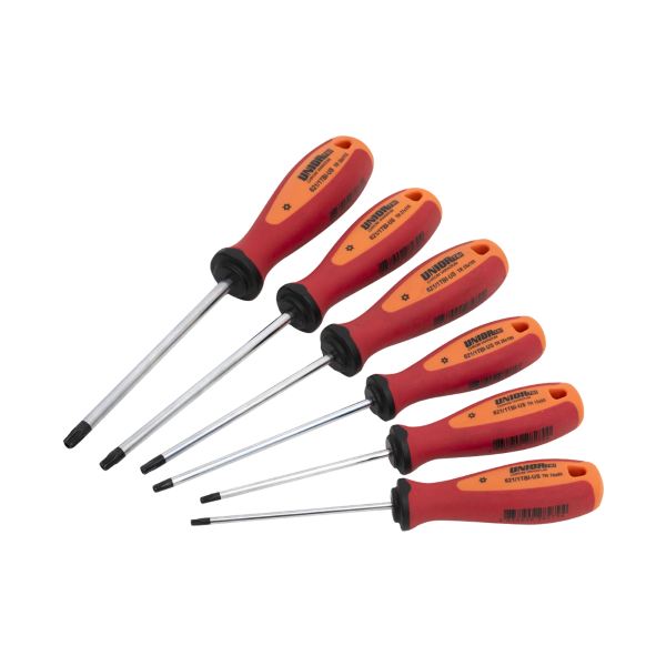 [567008727] Juego de destornilladores con perfil TORX de seguridad 621/1TBICB6-US
