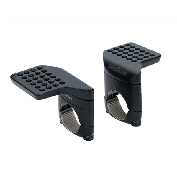 [484009748] Kit adaptador clip-on para TFE V0225, permite montar extensiones Metron TFE en manillar de carretera estándar de 31,8mm de diámetro
