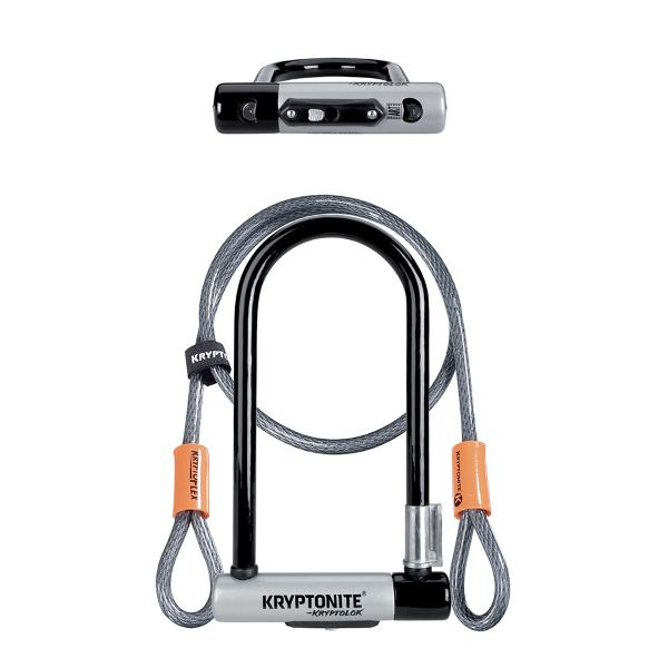 Candado en U KRYPTOLOK STANDARD CON CABLE