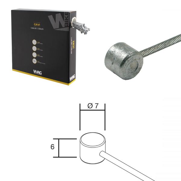 [463510400] Cable de freno MTB