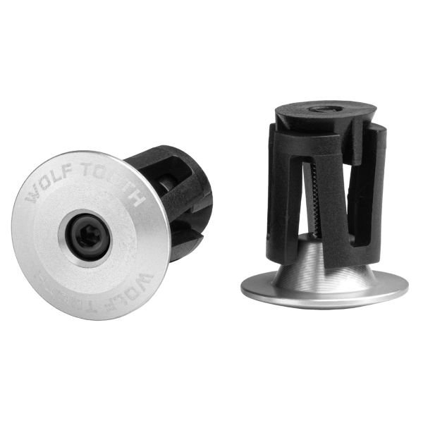 PAR DE TAPONES EXPANSORES PARA EXTREMOS DE MANILLAR