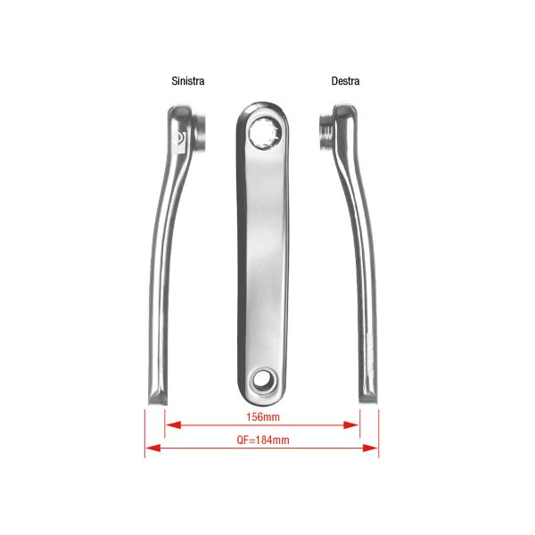 Bielas para E-Bike CK-632/IS